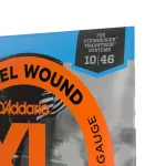 D'Addario® ESXL110 Guitar Cut Electric guitar cable number 10 Nickel Wound 100% authentic Double Ball End Regular