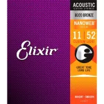 Elixir Airy 11027 NANNOWB 80/20BZ Airy Guitar Music Arms No. 11