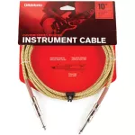 D'Addario® PW-BG-10TW, a 3-meter-long nylon jack, head / straight head, 2FT Braided, StraigHT / Strai