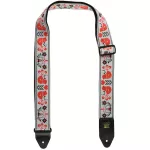 ERNIE BALL® P04689 Red Bird Winter Jacquard Strap 3in1 guitar strap pattern for airy guitar/electric guitar guitar