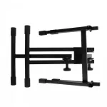 On Stage® RS7705 The amp stand is highly set, helping to reduce the resonance from the floor. Adjust the audio directly to the listener. Pro Tilt-BA