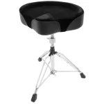 CMC® CM-DT920 is all black. The saddle drum chair is covered with velvet above. Rotating spiral system Good pair of metal, Drum Throne / Drum Chair