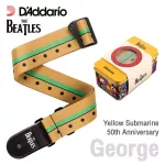 D'Addario® The Beatles Guitar Strap Yellow Submarine 50th Anniversary Woven Strap with Metal Box ** Limited Edition **