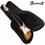 Paramount กระเป่ากีตาร์ไฟฟ้า สำหรับทรง Strat, Tele, SG, LP บุฟองน้ำอย่างหนา 10 มิล มีที่ล็อคคอ ระบบซิปคู่ รุ่น MB25E Electric Guitar Gig Bag