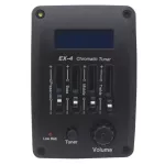 PARAMOUNT EX-4 Pickle Pickle Pickle EQ 4 Band has a built-in tuner. Supports XLR Acoustic Pickup + with complete installation equipment.