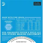 D'Addario® Exp15, electric guitar line No. 10, 100% authentic nickel material, Medium / Blues / Jazz, 10-46 ** Made in USA **