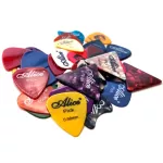 ERNIE BALL® X Alice Pickle guitar, assorted, mixed size, thickness, amount 10, suitable for acoustic guitar, electric guitar ** Free ERNIE BALL® Produigy Standard M