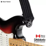 D'Addario® Auto Lock Padded Strap สายสะพายกีตาร์ แบบนุ่ม ระบบล็อคหัวหมุดอัตโนมัติ กว้าง 2 นิ้ว // Made in Canada