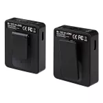 NUX® B-10 Vlog Wireless Lavalier Microphone 2.4GHz Mike Wireless Wireless Mike for Vlog, Youtube, Live + Free Luggage & Cable Connection **