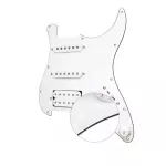 Rasvone SPG200 ปิ๊กการ์ดกีตาร์ไฟฟ้า ลายมุก ทรง Strat ปิ๊กอัพ HSS เดินสายวงจรพร้อมติดตั้ง  Strat Pickguard with Wiring / Pickup Pattern  HSS