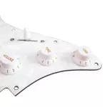 Rasvone SPG200 ปิ๊กการ์ดกีตาร์ไฟฟ้า ลายมุก ทรง Strat ปิ๊กอัพ HSS เดินสายวงจรพร้อมติดตั้ง  Strat Pickguard with Wiring / Pickup Pattern  HSS
