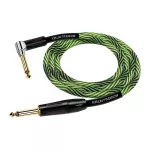 Kirlin 3 meter jackstart cable, golden bent head, IWB-202BFGL-3M + free, free strap
