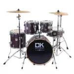 DK Drum Kingdom, 5 drum sets / 3 plastering stands made of 6-story pop-plane wood, X-Man Acoustic Drum Set + free, free of free & drum chair ** No