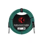 Kirlin IP-241BC 3M Instrument Cable สายแจ็คกีตาร์ 3 เมตร วัสดุPVC ทนทานต่อการใช้งาน + แถมฟรีที่รัดสาย