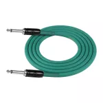 Kirlin IP-241BC 3M Instrument Cable สายแจ็คกีตาร์ 3 เมตร วัสดุPVC ทนทานต่อการใช้งาน + แถมฟรีที่รัดสาย