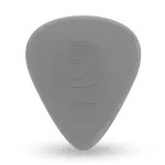 D'Addario® 1NFX2 NYLFLEX PICK Drops of Water Drops, Light 0.50 mm. Gray, made of 1 piece NYLON ** Made in USA **