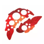 Rasvone PGA400 Pink Guitar Pick Guitar style, OVAT of the leaves with the rear glue. Can be used with airy 40-41 "