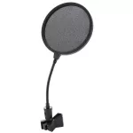 On Stage® ASVS6-B Pop Blocker ตัวกันเสียงลม Pop Filter แบบแผ่นไนลอน ขนาด 6 นิ้ว พร้อมตัวหนีบกับขาไมค์