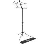 On Stage® SM7122BB Music Stand ขาตั้งวางโน้ตกีตาร์ ขาตั้งโน้ตเพลง ขาตั้งโน้ต อย่างดี สำหรับวงดนตรี ปรับสูง 66-101 ซม. พับได้ + แถมฟรีกระเป๋าใส่