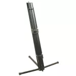 On Stage® KS9102 Quantum Core Column Keyboard Stand, 2 -story keyboard stand, adjustable height between 10-44 inches, can support a total weight of 114 kg per microphone.