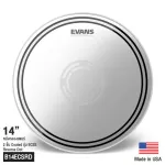Evans ™ B14ECSRD EC2S Reverse Dot Slaw 14 "Drum movie 2 layers, thick, top 7 mm + bottom 10 mm with Sound Shaping EC Reverse D technology.