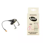 KNA VV-3V Pickup, Violin Pickup Viola Next to the bridge The authentic Ebo wood with volume ** Made in Bulgaria ** Deluxe Portable Piezo Pickup for V