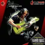 Ernie Ball Super Lock strap lock, tight lock, no leaked, made of steel Nickel -PLUsed strong, 100% genuine - red turtle