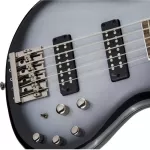 Jackson® JS3V Spectra Bass กีตาร์เบส 5 สาย 24 เฟร็ต แบบ Active ไม่ป๊อปลาร์ คอเมเปิ้ล ปิ๊กอัพฮัมคู่ พร้อม EQ 3 แบนด์ใสตัว