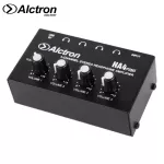 Alctron® HA4 Plus Mini 4-Channel Stereo Headphone Amp แอมป์หูฟัง แอมป์ขยายหูฟัง 4 แชนแนล สเตอริโอ ระบบประมวลเสียงประสิทธ