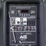 ACE PBO-12L PA SPEAKER Speaker Woofer 12 "with a built-in battery built in the Bluetooth.