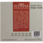 Olympia® HQE -1046 Electric guitar No. 10, Nickel Wound 100% authentic Regular, 0.010 - 0.046