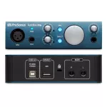 Presonus Audiobox Ione Audio International / Sauce Card Interface can connect 2x2 channels per microphone to 1 Channel 2X.