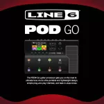 LINE 6® POD GO Multi -Effects, can be removed from Helix Stomp on the computer + free Pod Go Edit App ** 1 year center insurance **