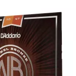 D'Addario® NB1047 Airy Guitar No. 10 Nickel Bronze 100% Extra Light, 0.010 - 0.047 ** Made in USA **