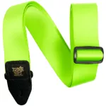 ERNIE BALL® P05320 Neon Green Premium Strap สายสะพายกีตาร์ 3in1 แบบสีสะท้อนแสง สำหรับกีตาร์โปร่ง/กีตาร์ไฟฟ้า/กีตาร์เบส ร