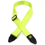 ERNIE BALL® P05320 Neon Green Premium Strap สายสะพายกีตาร์ 3in1 แบบสีสะท้อนแสง สำหรับกีตาร์โปร่ง/กีตาร์ไฟฟ้า/กีตาร์เบส ร