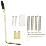 Wilkinson® WV2SB Strat Bridge, Electric Guitar Leaves Electric guitar bridge Golden Strat Guitar Balm