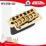 Wilkinson® WV2SB Strat Bridge, Electric Guitar Leaves Electric guitar bridge Golden Strat Guitar Balm