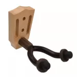 Rasvone GHW20 Wooden Guitar Hanger Hanging guitar, guitar, wooden base, good guitar head with silicone covered + free bolts