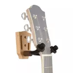 Rasvone GHW20 Wooden Guitar Hanger Hanging guitar, guitar, wooden base, good guitar head with silicone covered + free bolts