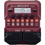 Zoom B1 Four Bass Effects มัลติเอฟเฟคกีตาร์เบส เอฟเฟคเบส มีจังหวะเสียงกลอง / Loop ได้ 30 วิ + แถมฟรีถ่านพร้อมใช้งาน ** ป