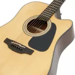 Takamine® GD30CE กีตาร์โปร่งไฟฟ้า 41 นิ้ว ทรง DC ไม้แท้โซลิตซิตก้าสปรูซ/มะฮอกกานี ปิีกอัพ TP-4TD มีจูนเนอร์ในตัว เคลือบเ