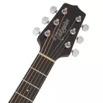 Takamine® GD30CE กีตาร์โปร่งไฟฟ้า 41 นิ้ว ทรง DC ไม้แท้โซลิตซิตก้าสปรูซ/มะฮอกกานี ปิีกอัพ TP-4TD มีจูนเนอร์ในตัว เคลือบเ