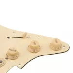 RASVONE SPG100, Pick Card, Strat, SSS, SSS, Alnico V, Circuit, Strat PickGuard WITH WIRING / PICKUP PATTERN 3X S