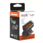 MUSEDO เครื่องตั้งสายกีตาร์ แบบดิจิตัล รุ่น T27 ที่ตั้งสายกีตาร์, Guitar Tuner + แถมฟรีถ่านพร้อมใช้งาน
