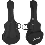 PARAMOUNT 34 -inch / 36 -inch guitar bags, thick water buffalo, double zip -based system, VIP Acoustic Gigig Bag