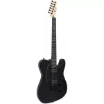 Century DTL DARK DARK SERIES Electric guitar 22 Frete Hardware Black + Free Rocking & Carry & Cleaner & Jack & Pick * Cable * Center Insurance