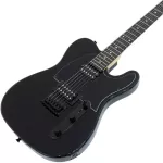 Century DTL DARK DARK SERIES Electric guitar 22 Frete Hardware Black + Free Rocking & Carry & Cleaner & Jack & Pick * Cable * Center Insurance