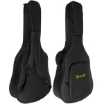 PARAMOUNT Airy Guitar Bag For the guitar size 39-41 inches, 10 mm thick, with a pair of zipper locks, MB25A guitar bags, Guitar Bag.