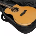 PARAMOUNT Airy Guitar Bag For the guitar size 39-41 inches, 10 mm thick, with a pair of zipper locks, MB25A guitar bags, Guitar Bag.